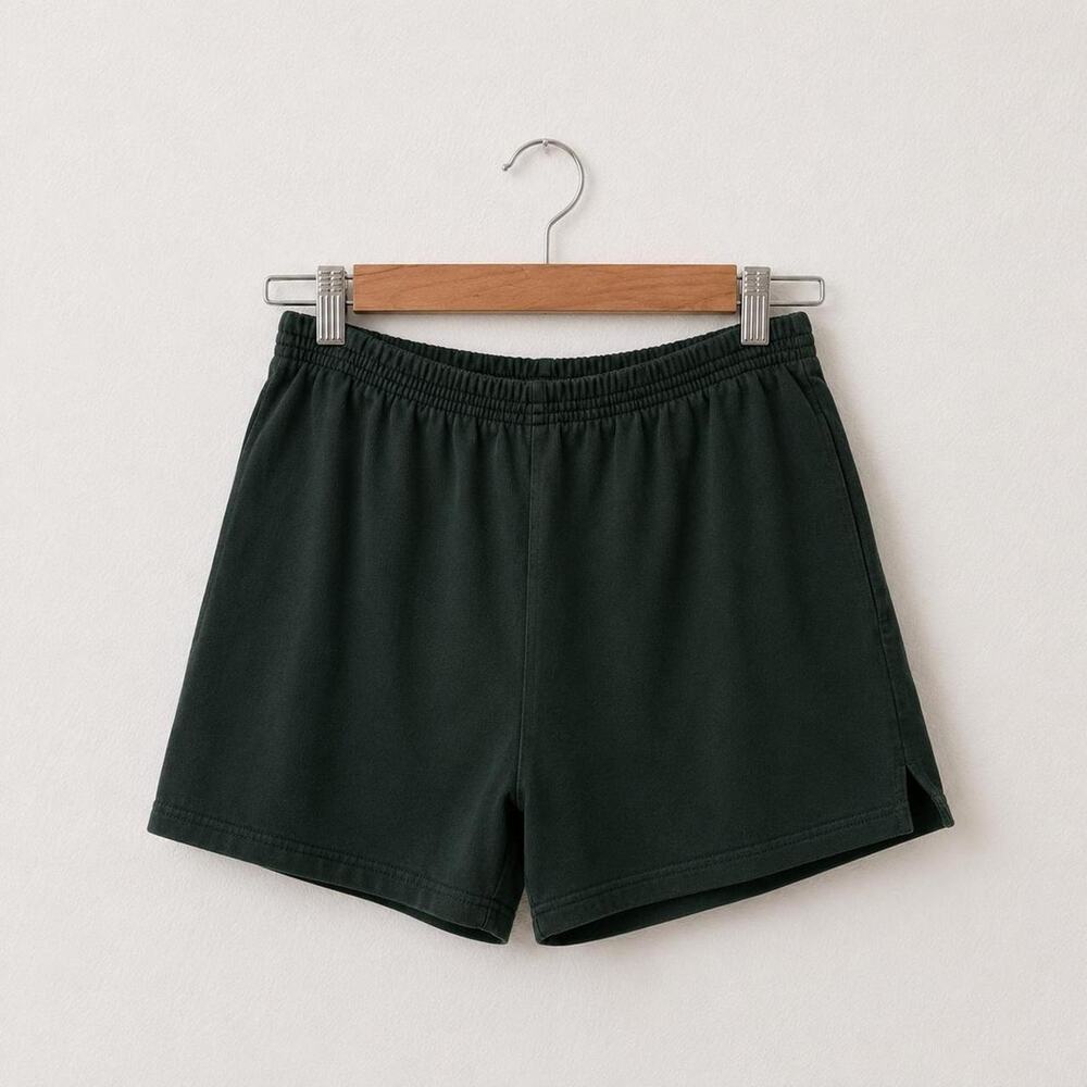 john galt dark green lounge shorts